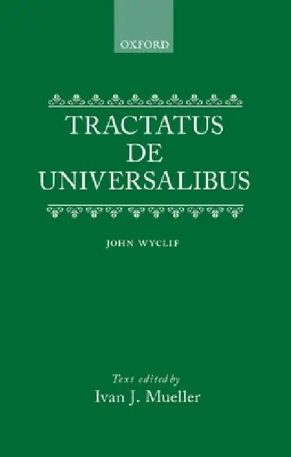 Wyclif: Universities Vol 1 C by Mueller