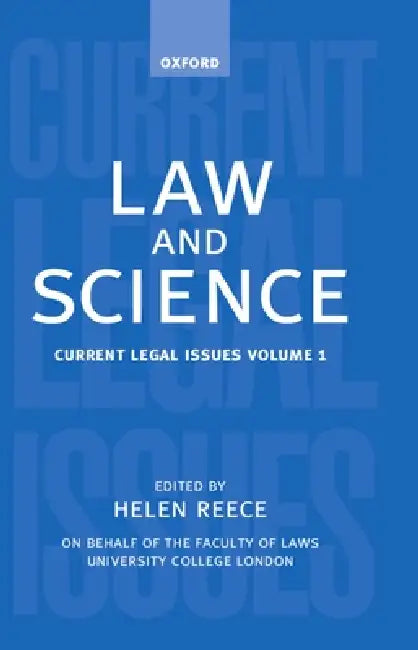 Law and Science: Current Legal Issues 1998 Volume 1 by Michael D. a. Freeman, Helen Reece, Hlen Reece