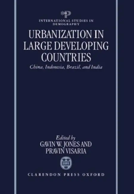Urbanization in Large Developing Countries: China, Indonesia, Brazil, and India by Visaria Jones, Gavin W. Jones, Pravin Visaria