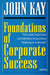 Foundations of Corporate Success: How Business Strategies Add Value by J. R. R. Tolkien