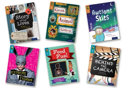 Oxford Reading Tree TreeTops inFact: Oxford Level 8/9: Pack of 6 by Claire Throp