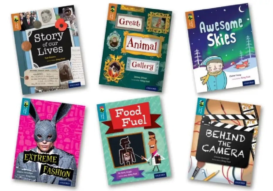 Oxford Reading Tree TreeTops inFact: Oxford Level 8/9: Pack of 6 by Claire Throp