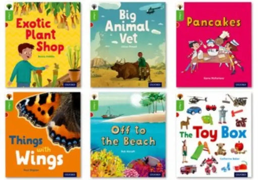 Oxford Reading Tree inFact: Oxford Level 2: Mixed Pack of 6 by Becca Heddle