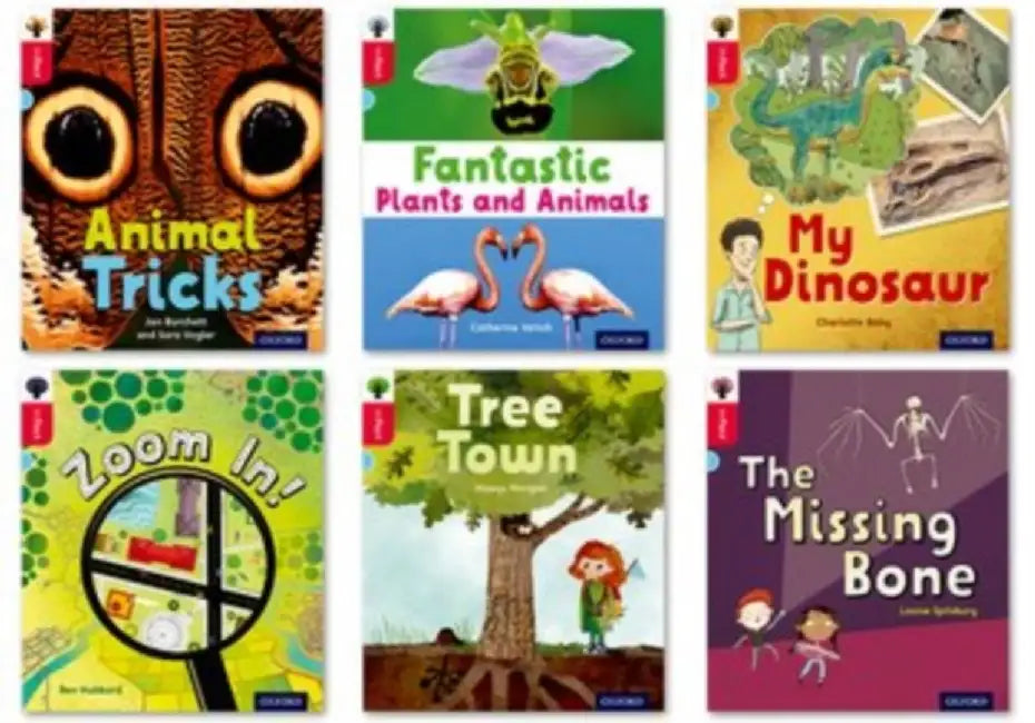 Oxford Reading Tree inFact: Oxford Level 4: Mixed Pack of 6 by Jan Burchett