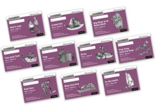 Read Write Inc. Phonics: Purple Set 2 Core Black & White Storybooks (Mixed Pack of 10) by Gill Munton