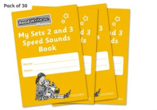 Read Write Inc. Phonics: My Sets 2 and 3 Speed Sounds Book (Pack of 30) by Ruth Miskin