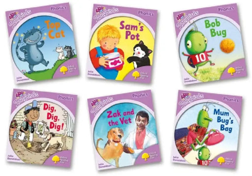 Oxford Reading Tree Songbirds Phonics: Level 1+: Mixed Pack of 6 by Julia Donaldson