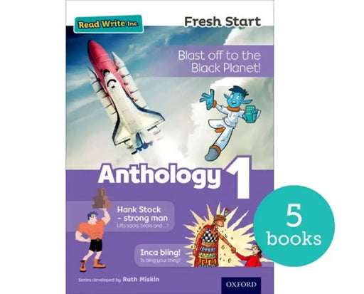 Read Write Inc. Fresh Start: Anthology 1 - Pack of 5 by Gill Munton
