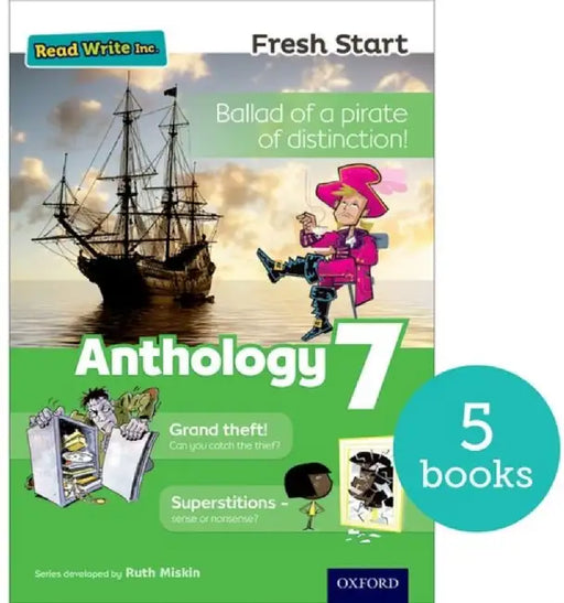 Read Write Inc. Fresh Start: Anthology 7 - Pack of 5 by Gill Munton