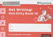 Read Write Inc. Phonics: Get Writing! Red Ditty Book 10 Pack of 10 by Ruth Miskin