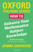 How To Enhance Your Mathematics Subject Knowledge: Number and Algebra for Secondary Teachers by Jemma Sherwood