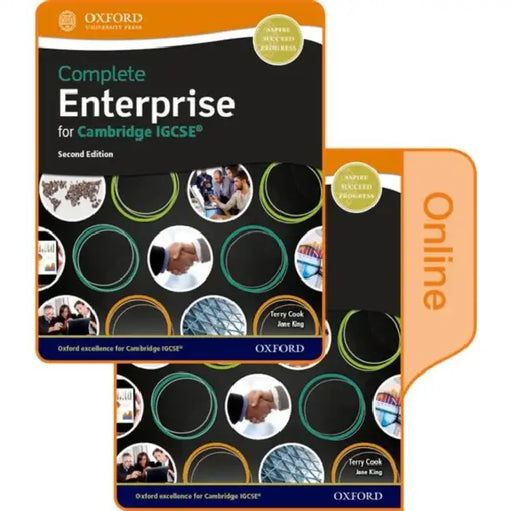 CIE Complete IGCSE Enterprise Student Book/Token Online Book by Cook