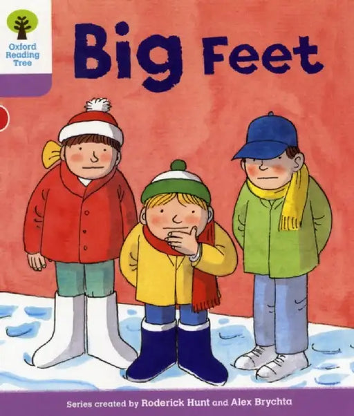 Oxford Reading Tree: Level 1+: First Sentences: Big Feet by Roderick Hunt