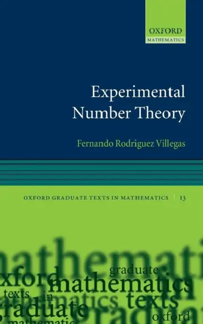 Experiment Number Theory by Fernando Villegas