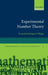 Experiment Number Theory by Fernando Villegas