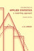 Introduction to Applied Statistics: A Modelling Approach by J. K. Lindsey, James K. Lindsey