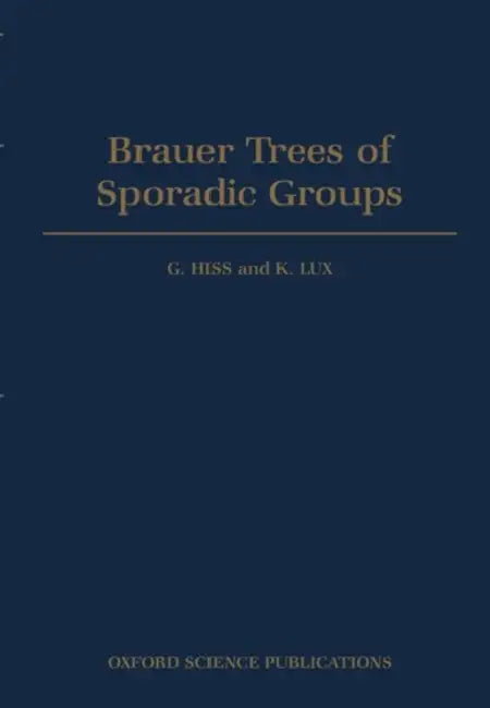 Brauer Trees of Sporadic Groups by G. Hiss, K. Lux