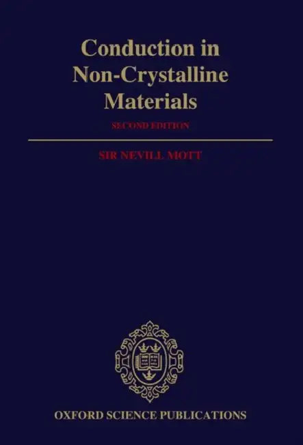 Conduction in Non-Crystalline Materials by Willa Cather