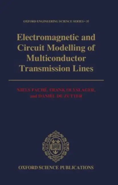 Electromagnetic and Circuit Modelling of Multiconductor Transmission Lines by Dover Dover