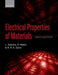 Electrical Properties of Materials by L. Solymar, D. Walsh, R. R. a. Syms
