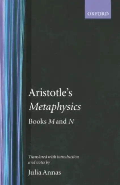 Metaphysics: Books M and N by Julia Annas, Julia Annas