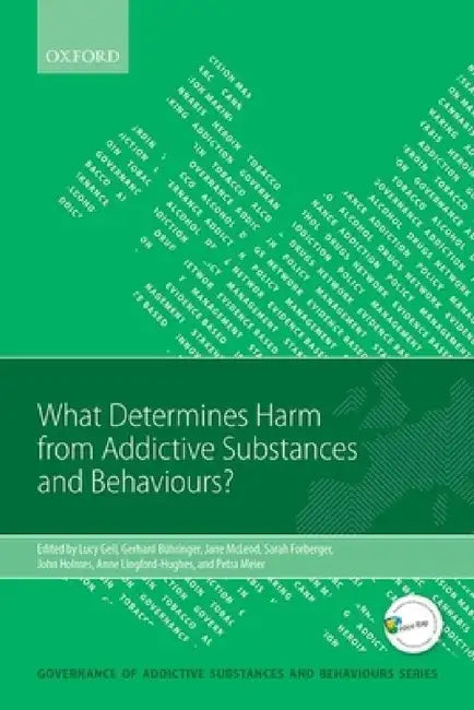 What Determines Harm from Addictive Substances and Behaviours? by Gell Et Al