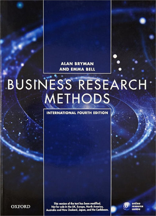 Business Research Methods4E (Ie)  by Alan Bryman