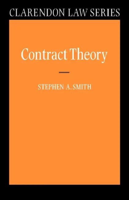 Contract Theory by Stephen A. Smith
