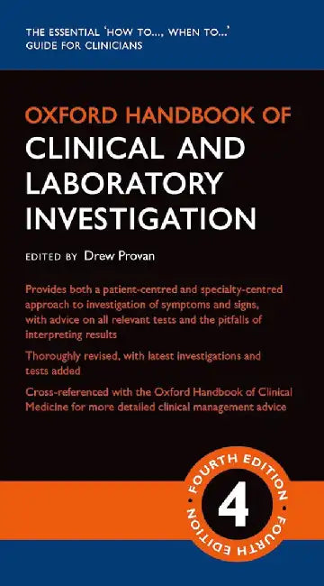 Oxford Handbook of Clinical and Laboratory Investigation by Provan