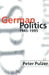 German Politics 1945-1995 by Peter Pulzer