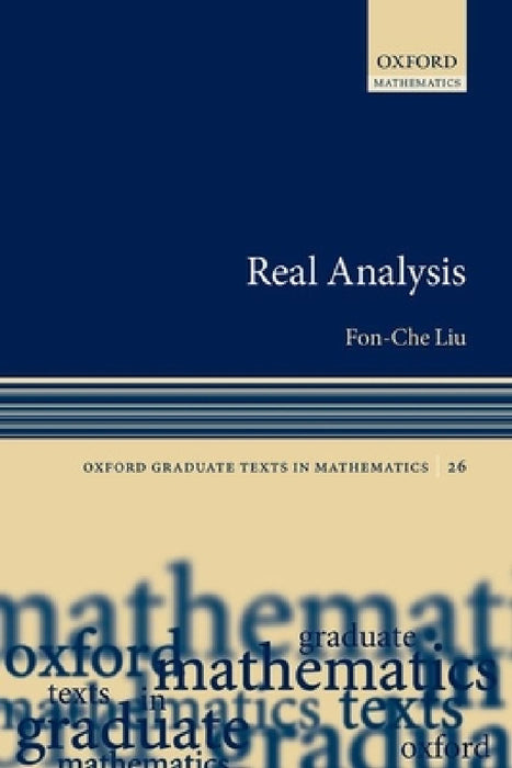 Real Analysis Ogtm: Ncs P by Liu