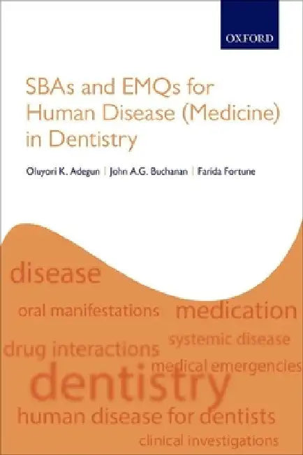Sba Emq Human Disease (Med) Dentistry P by Adegun Et Al