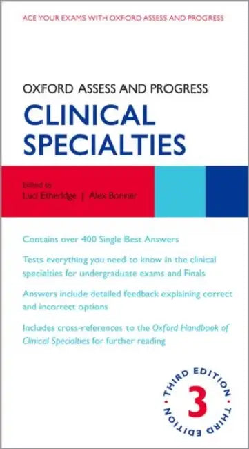 Oxford Assess and Progress: Clinical Specialties by Luci Etheridge