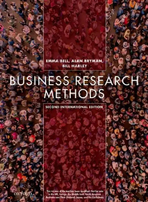 BUSINESS RESEARCH METHODS INTERNATIONAL EDITION-2020 