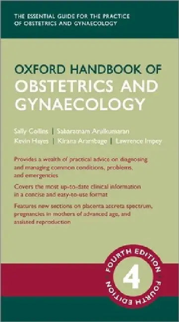 Oxford Handbook of Obstetrics and Gynaecology 4th Edition by Collins