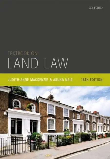 Textbook on Land Law by Judith-Anne MacKenzie, Aruna Nair