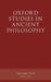 Oxford Studies in Ancient Philosophy, Volume 57 by Victor Caston
