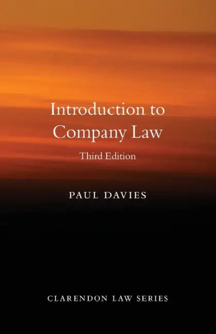 Introduction to Company Law by Paul Davies