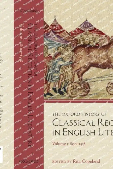 Oxf Hist Class Rec Eng Lit V1 Ohcrel P by Copeland