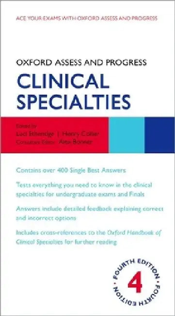 Oxford Assess and Progress: Clinical Specialties by Luci Etheridge