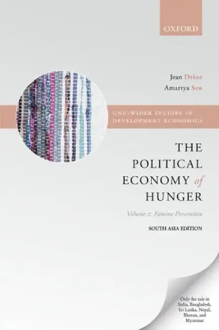 Political Economy Of Hunger - Volume 2 by Dreze Sen