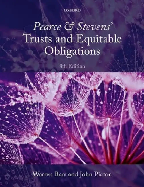 Pearce & Stevens' Trusts and Equitable Obligations by Warren Barr