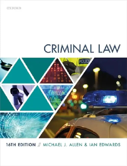 Criminal Law by Michael Allen, Ian Edwards