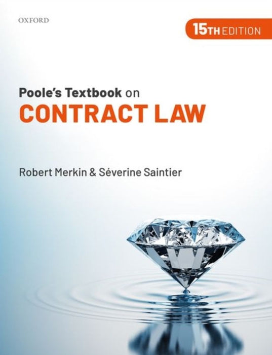 Poole's Textbook on Contract Law by Robert Merkin QC