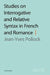 Studies on Interrogative and Relative Syntax in French and Romance by Jean-Yves Pollock