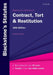 Blackstone's Statutes on Contract, Tort & Restitution by Francis Rose