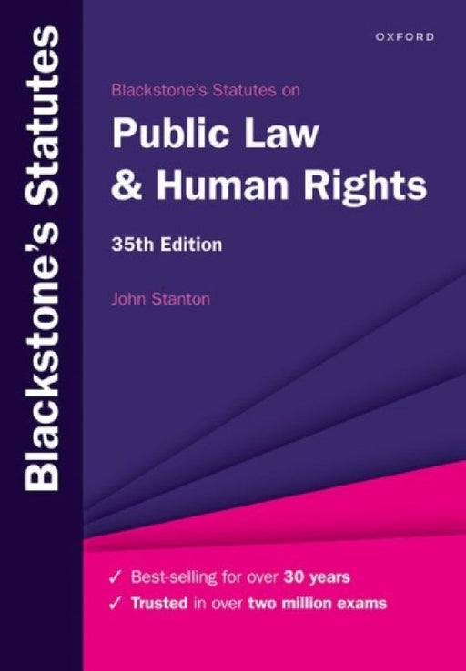 Blackstone's Statutes on Public Law & Human Rights  by John Stanton