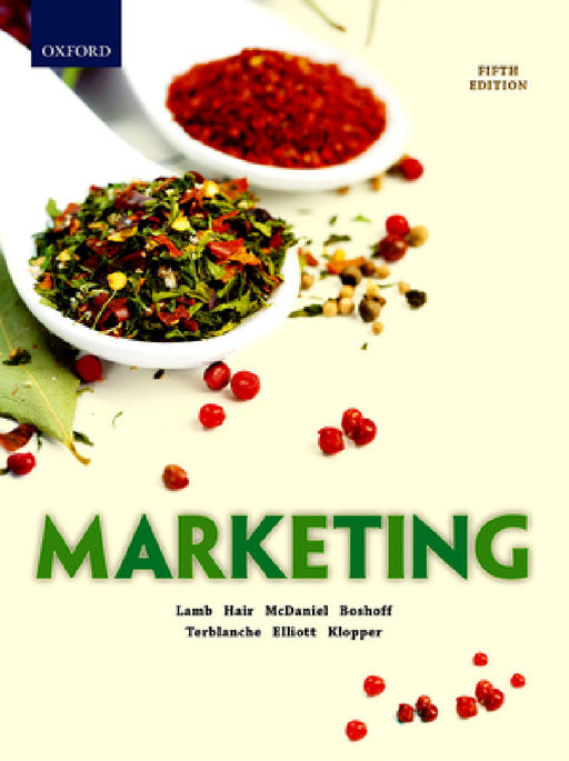 Marketing 5e by Prof Charles W. Lamb, Prof Joseph F. Hair, Prof Carl McDaniel