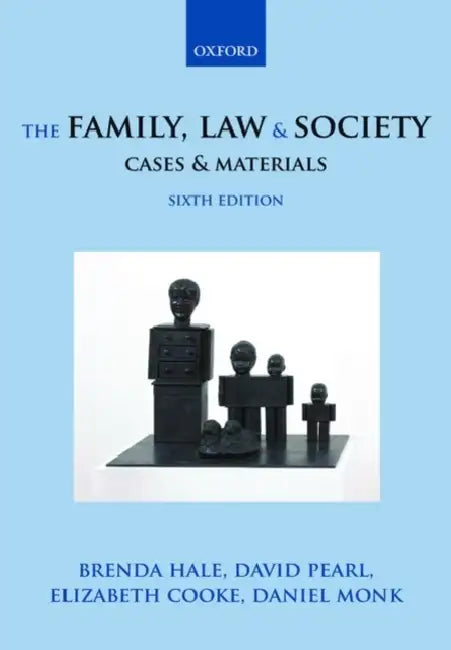 Family, Law & Society: Cases & Materials (Revised) by Brenda Hale, David Pearl, Elizabeth Cooke