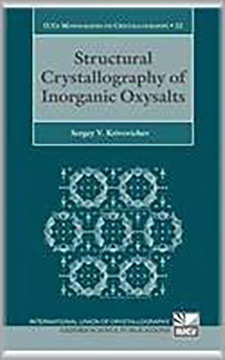 Structural Crystallography Of Inorganic Oxysalts